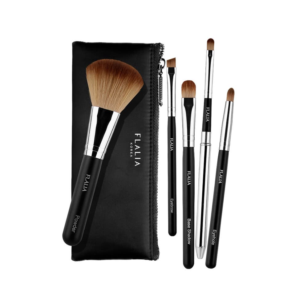 _FLALIA_ CLASSIC Makeup Brush Set MODERN 5 pieces